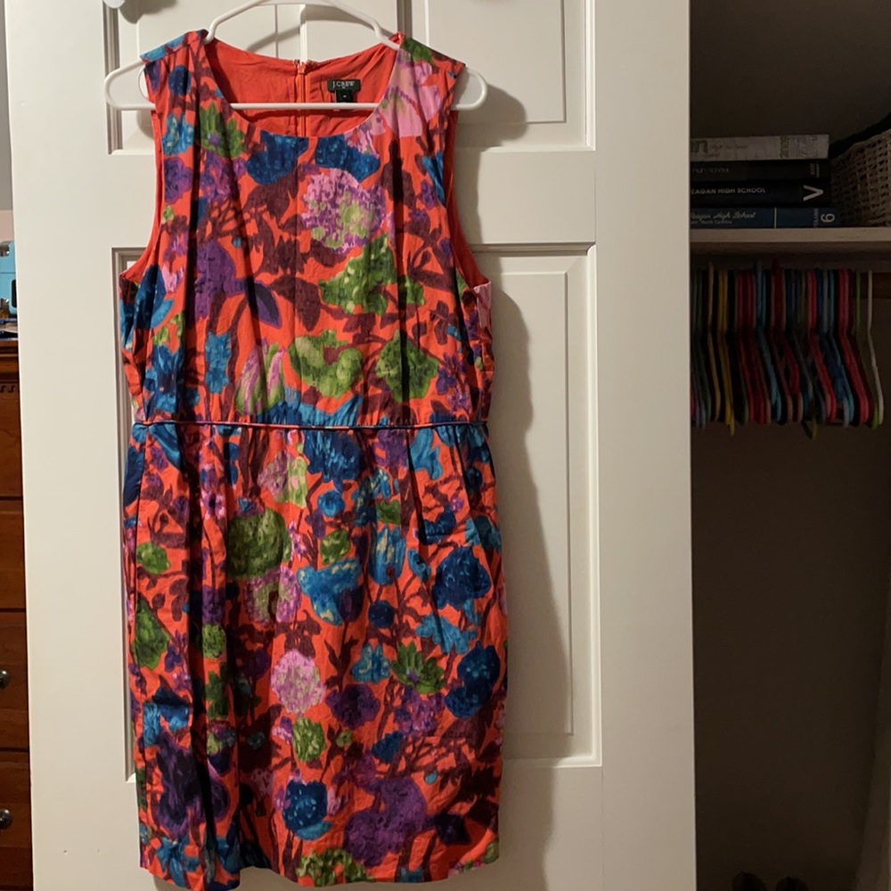 J Crew dress w/ pockets